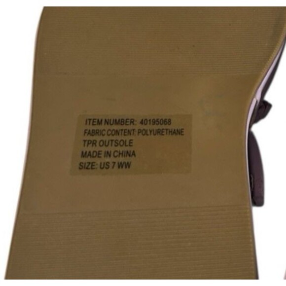 Torrid Sandals Women's 7WW Wide Purple Strappy Platform Slide Slip On Cross - Picture 12 of 12